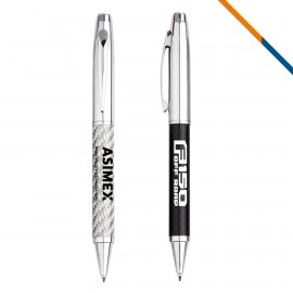 Logo Branded Locke Twist Ballpoint Pen