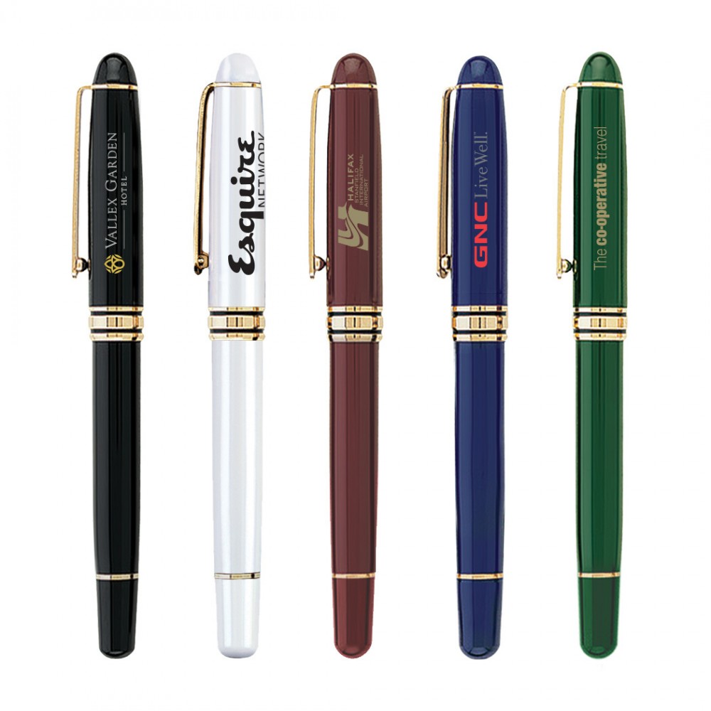 Custom Imprinted Murphy Rollerball Pen Custom Imprinted Murphy Rollerball Pen