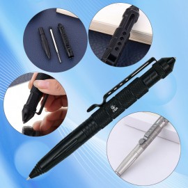 Logo Branded Tactical Pen with Military-Grade Metal Construction