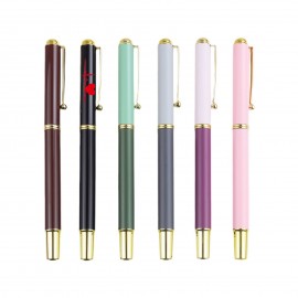 Business multicolored metal pen Custom Imprinted