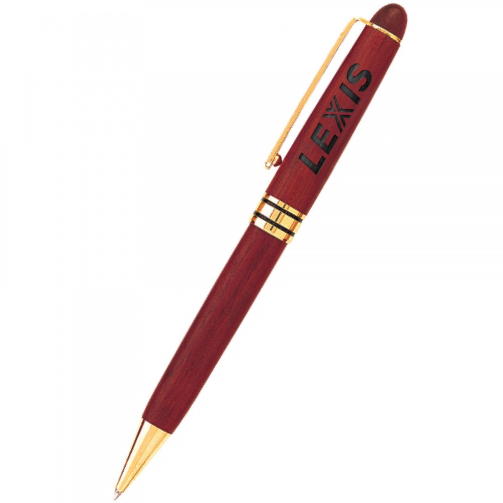 Classic Rosewood Series Ballpoint Pen Logo Branded Classic Rosewood Series Ballpoint Pen Logo Branded