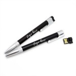 Logo Branded Business Signature Pen With USB Drive