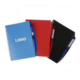 Custom Imprinted Hardcover Notebook & Pen Set