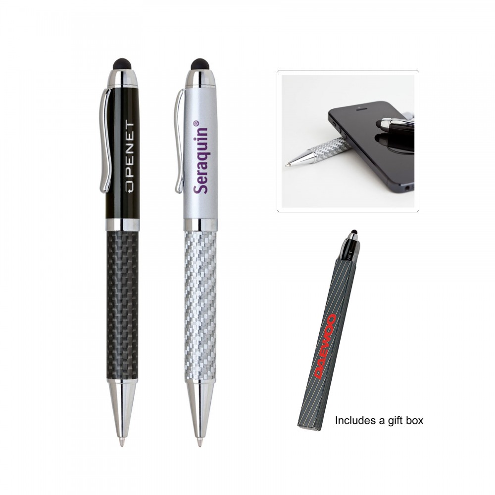 Logo Branded Stylus Twist Metal Ballpoint pen Logo Branded Stylus Twist Metal Ballpoint pen