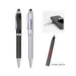 Logo Branded Stylus Twist Metal Ballpoint pen