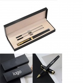 Logo Branded Business Metallic Pen with Gift Box