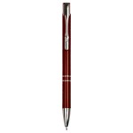 Logo Branded Pen with Silver Trim