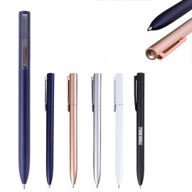 Logo Branded Elegant Business Click Activated Metal Pen