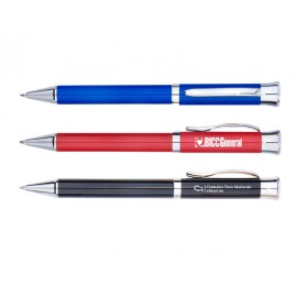 Metal Twist Ballpoint Pen Custom Imprinted  Metal Twist Ballpoint Pen Custom Imprinted
