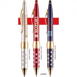 Colorado Ballpoint Pen w/ Star Grip Custom Engraved