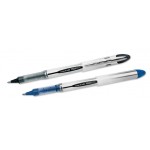 Logo Branded Uni Ball Vision Elite Capped Rollerball Pen w/ Stainless Steel .08mm Tip Black Or Blue ink