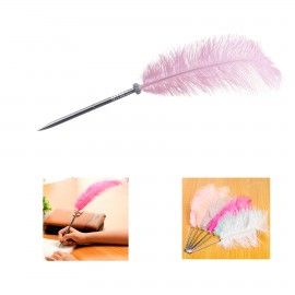 Logo Branded Feather Ballpoint Pen  Logo Branded Feather Ballpoint Pen