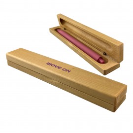 Logo Branded Wood Single Presenter