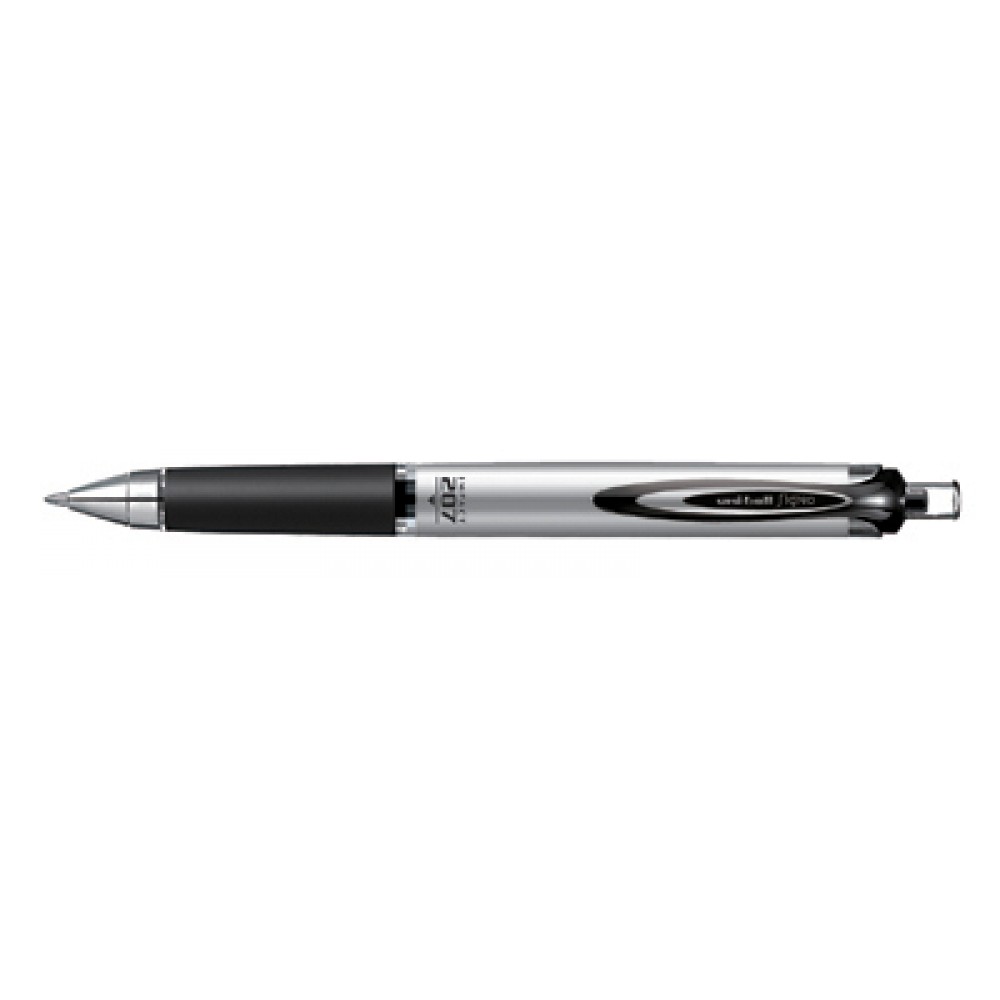 Custom Imprinted Uni-Ball 207 Gel Impact Signo Automatically Retractable Pen WITH BLACK OR BLUE INK