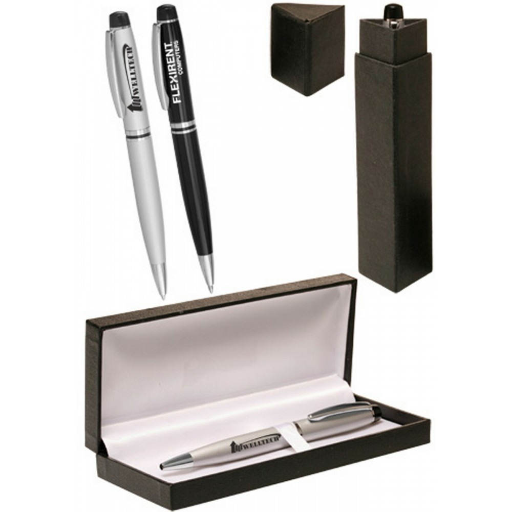 Spartan Ballpoint Metal Pens Gift Set Logo Branded Spartan Ballpoint Metal Pens Gift Set Logo Branded
