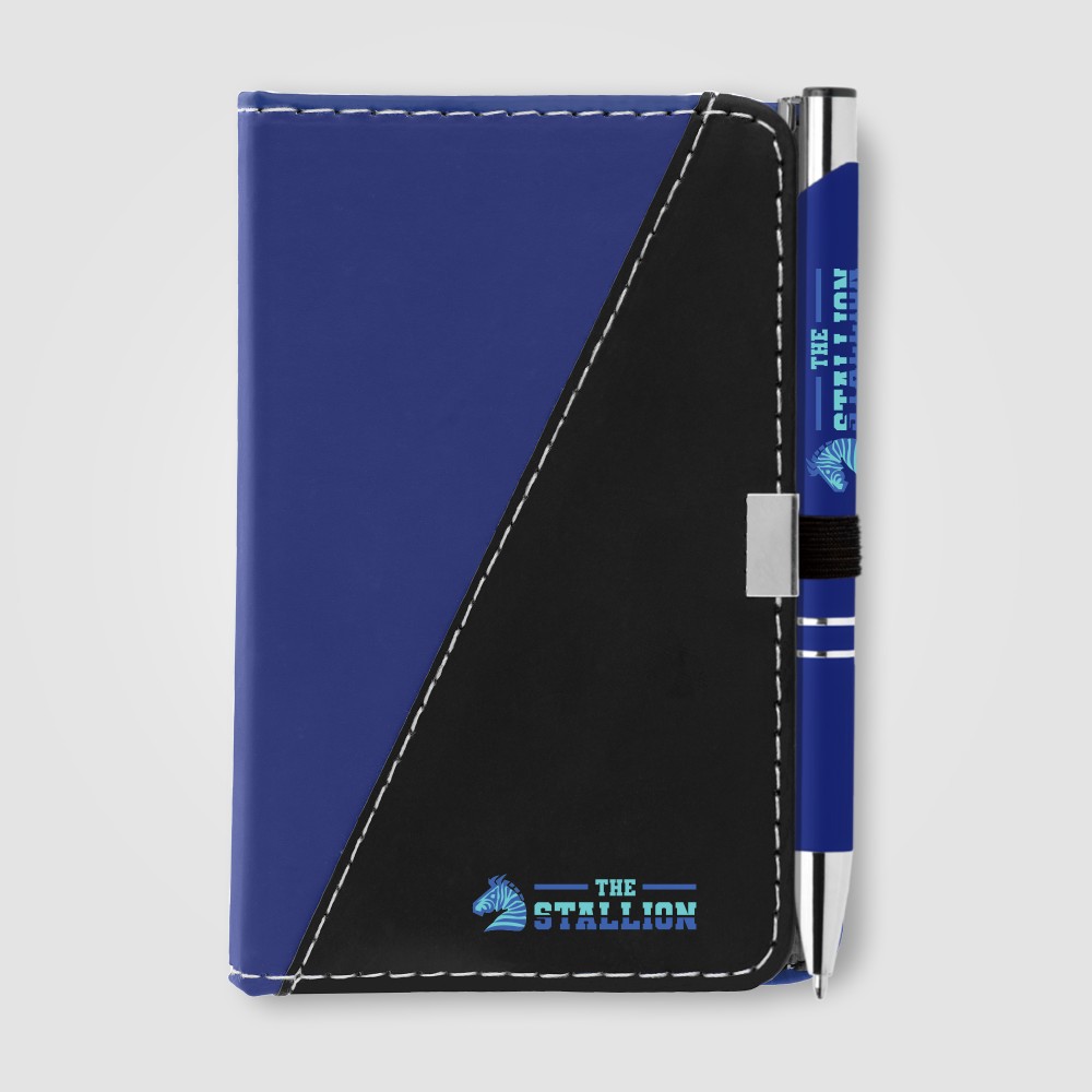 Custom Engraved Primo Note Caddy & Tres-Chic Pen Gift Set - Full-Color Inkjet Custom Engraved Primo Note Caddy & Tres-Chic Pen Gift Set - Full-Color Inkjet