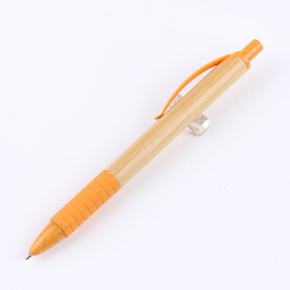 Custom Imprinted Bamboo Ballpoint Pen