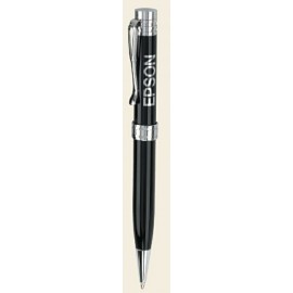 Custom Engraved Dynasty Brass Constructed Ballpoint Pen w/ Fluted Cap Indents  Custom Engraved Dynasty Brass Constructed Ballpoint Pen w/ Fluted Cap Indents