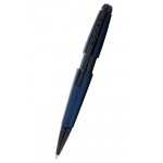 Custom Imprinted Cross Edge Blue Matte Lacquer Selectip Rollerball Pen