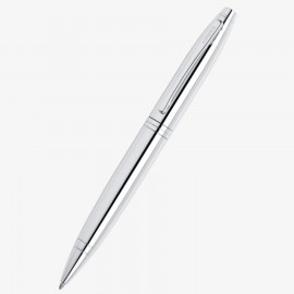 Cross Calais Lustrous Chrome Ballpoint Pen Custom Engraved