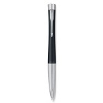 Logo Branded Parker Urban Classic Matte Black Ballpoint Pen w/Chrome