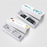 Bowie Softy Ballpoint & Rollerball Gift Set on Pens and Box - Full-Color Inkjet Custom Imprinted