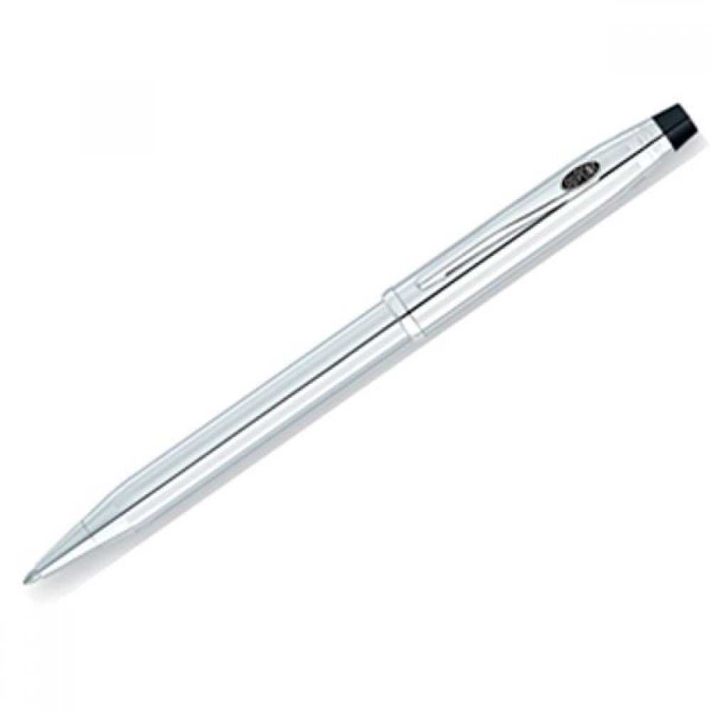 Logo Branded Cross Century II Lustrous Chrome Ballpoint Pen
