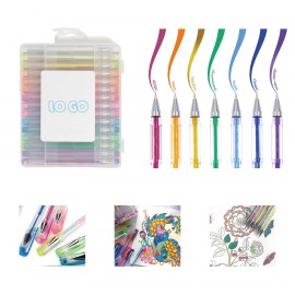 Logo Branded 100 Color Gel Pens