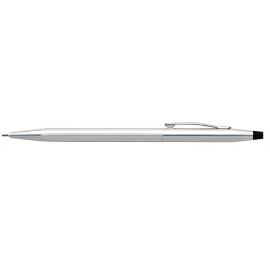 Cross Classic Century Lustrous Chrome with Polished Chrome Appointments 0.7mm Pencil Custom Engraved