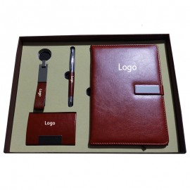 Luxury 4-Piece Signature Pen Gift Set Custom Imprinted