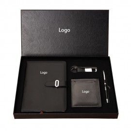 Logo Branded Luxury 4-Piece Office Gift Set