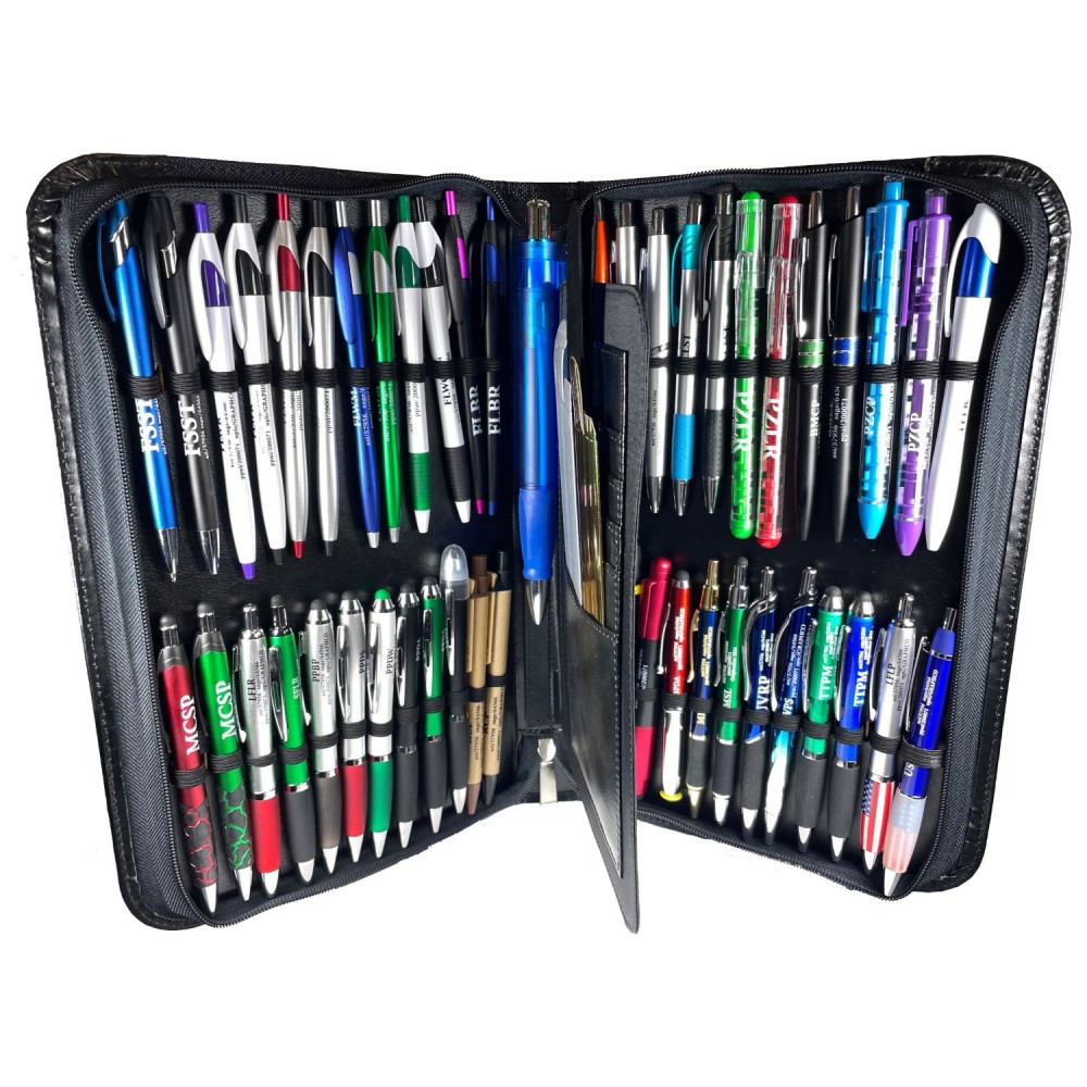 Distributor Pen Kit in Zipper Case Logo Branded Distributor Pen Kit in Zipper Case Logo Branded
