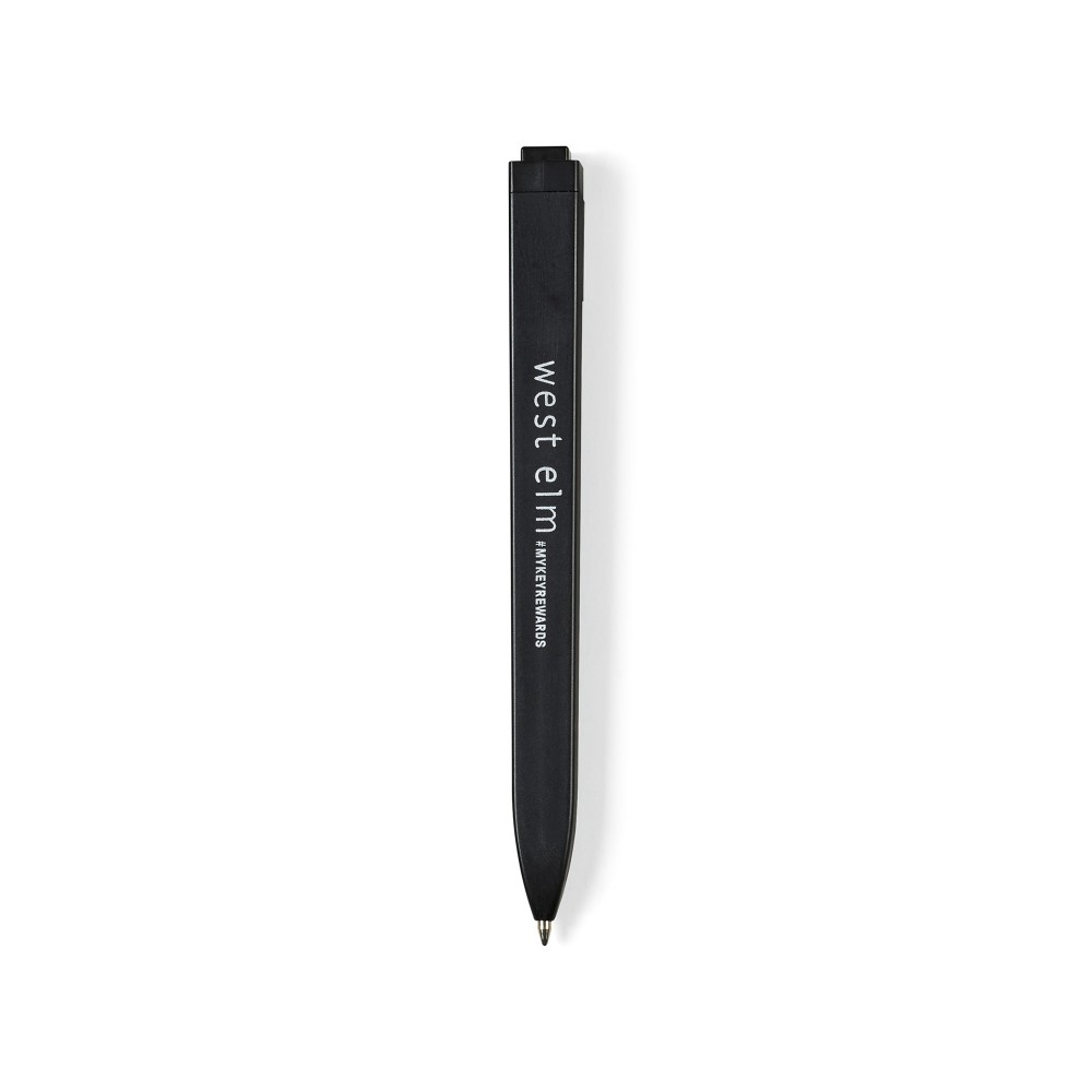 Custom Engraved Moleskine GO Pen - Black Custom Engraved Moleskine GO Pen - Black