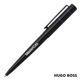 Custom Engraved Hugo Boss Ribbon Matrix Ballpoint Pen