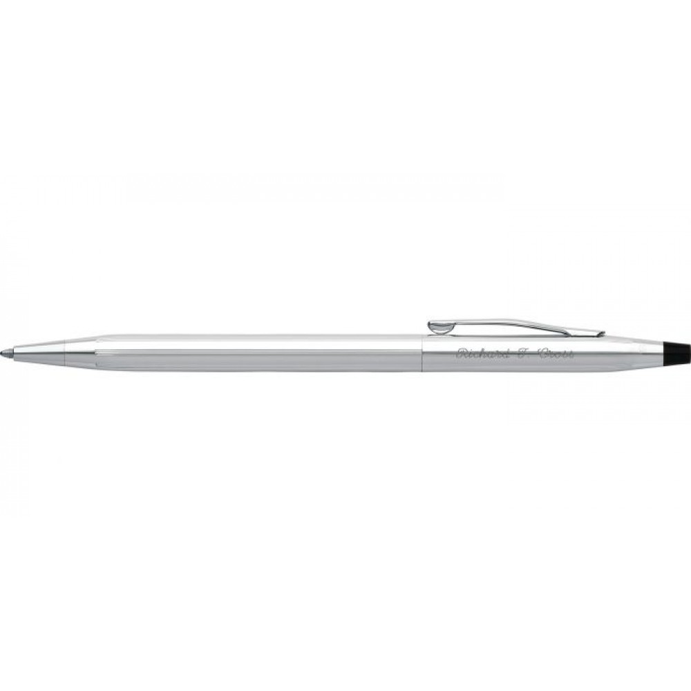 Custom Engraved Cross Classic Century Lustrous Chrome Ballpoint Pen