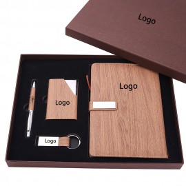 Custom Imprinted Luxury 4-Piece Office Gift Set  Custom Imprinted Luxury 4-Piece Office Gift Set