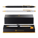 Custom Engraved Cross Classic Century 23KT Ballpoint Pen, Full Color Digital