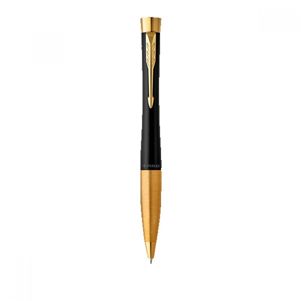 Logo Branded Parker Urban Classic Matte Black Ballpoint Pen w/Gold Finish Trim Logo Branded Parker Urban Classic Matte Black Ballpoint Pen w/Gold Finish Trim