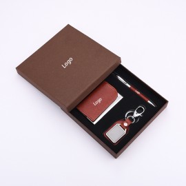 Custom Engraved Luxury 3-Piece Office Gift Set