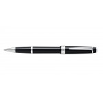 Cross Bailey Light Polished Resin Black Convertible Rollerball With GEL INK Logo Branded
