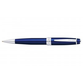Custom Engraved Cross Bailey Blue Lacquer Ballpoint Pen
