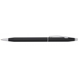 Cross Classic Century Black Lacquer with Polished Chrome Appointments 0.7mm Pencil Logo Branded