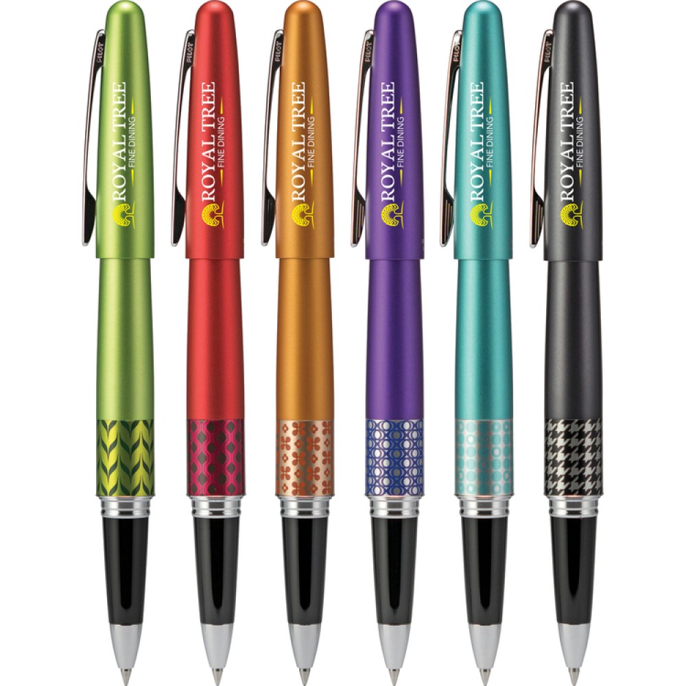 Logo Branded Pilot MR Retro Pop Collection Gel Rollerball & Ballpoint Pens (0.7mm and 1.0mm) Logo Branded Pilot MR Retro Pop Collection Gel Rollerball & Ballpoint Pens (0.7mm and 1.0mm)