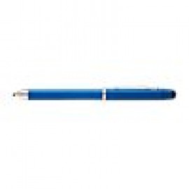 Custom Imprinted Cross Tech3 Metallic Blue Multi-Function Pen