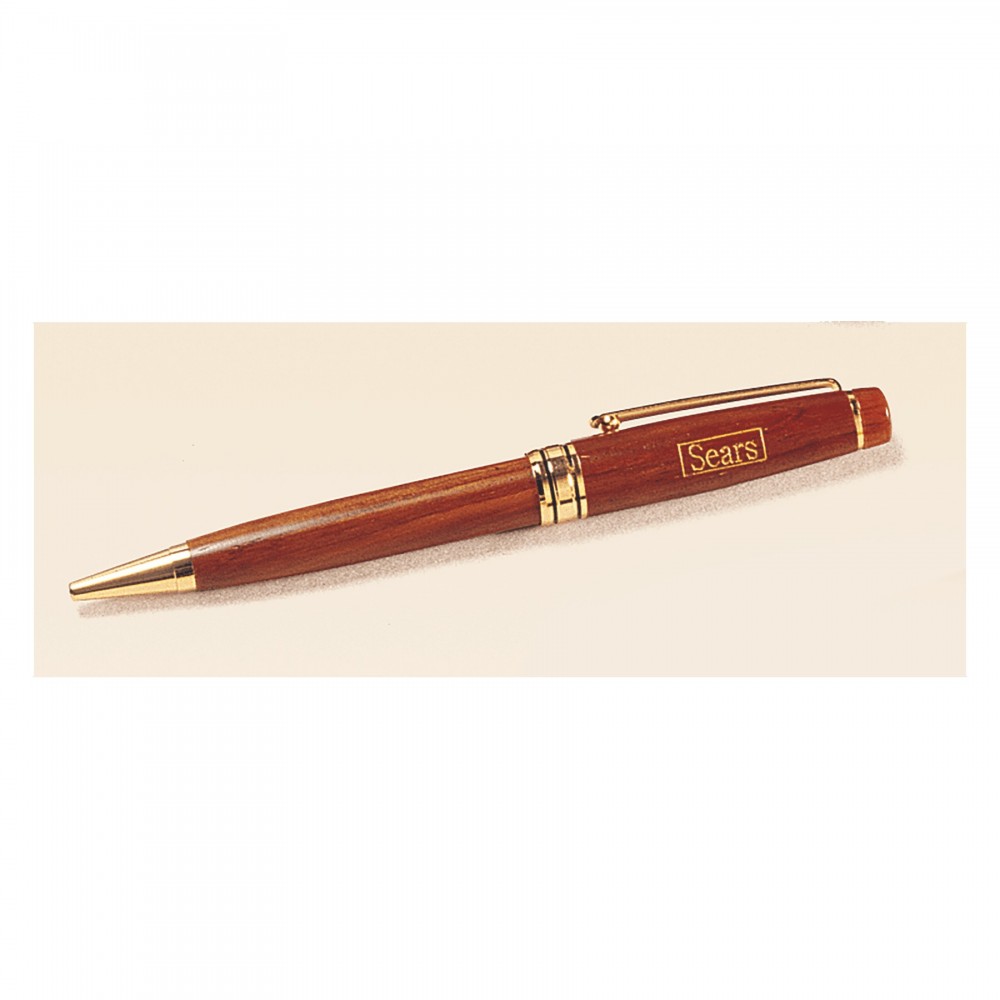5.25" Rosewood Pen Custom Imprinted