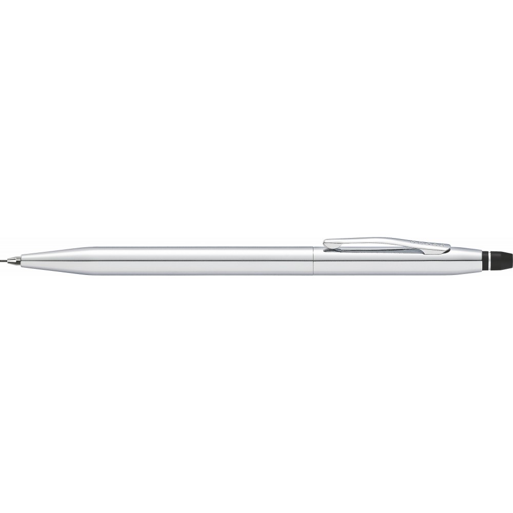 Cross Click Chrome 0.5mm Pencil Custom Engraved