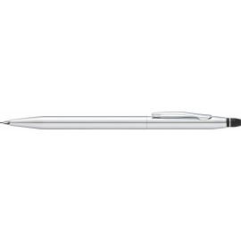 Cross Click Chrome 0.5mm Pencil Custom Engraved  Cross Click Chrome 0.5mm Pencil Custom Engraved