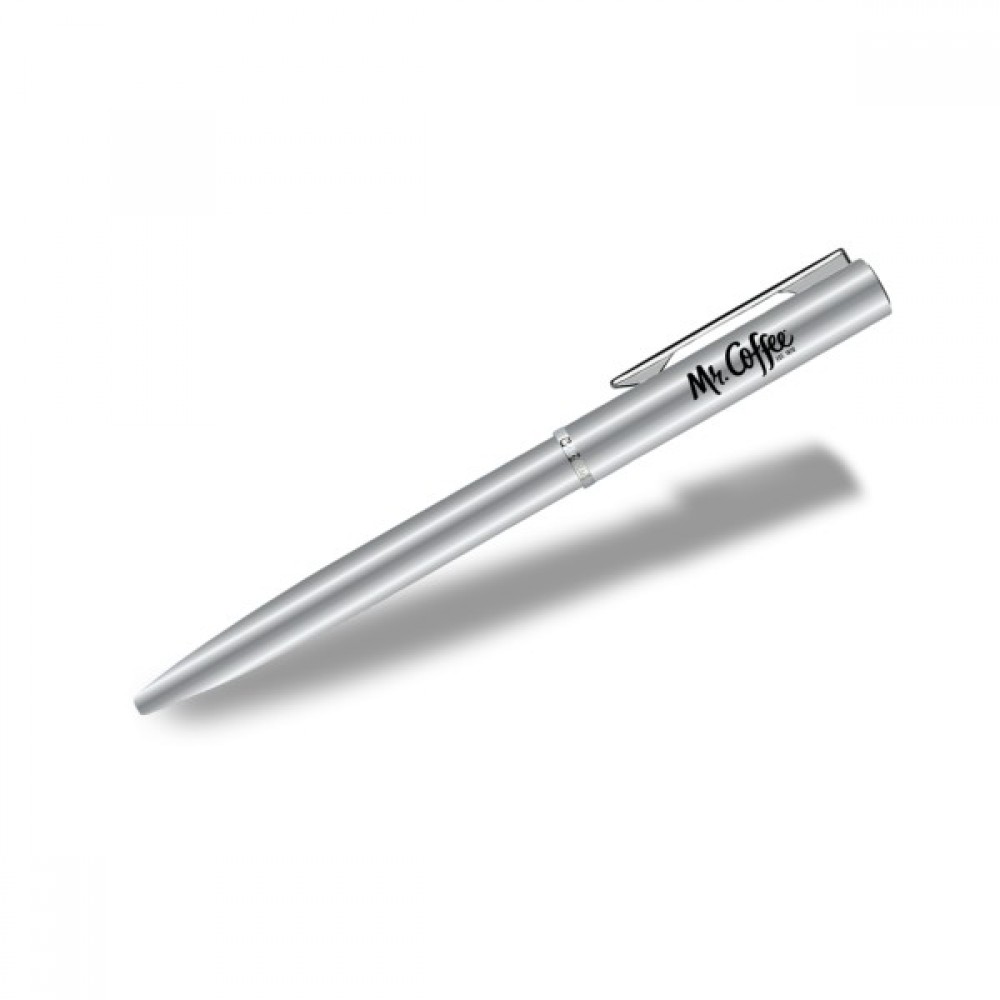 Waterman Allure Chrome Ball Point Custom Engraved Waterman Allure Chrome Ball Point Custom Engraved