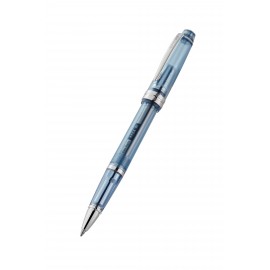 Cross Bailey Light Translucent Navy-Blue Resin with Chrome-Plated Appointments Ballpoint Pen Custom Imprinted  Cross Bailey Light Translucent Navy-Blue Resin with Chrome-Plated Appointments Ballpoint Pen Custom Imprinted
