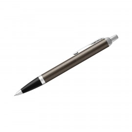 Parker IM Retractable Ballpoint Pen (Dark Espresso CT) Custom Imprinted